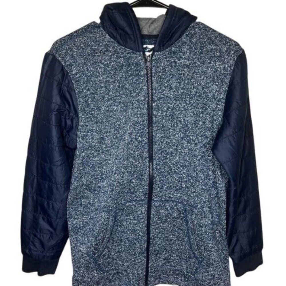 Bundle Old Navy Boys Hooded Light Jackets With Quilted Sleeves Size XXL (18) - Picture 6 of 16